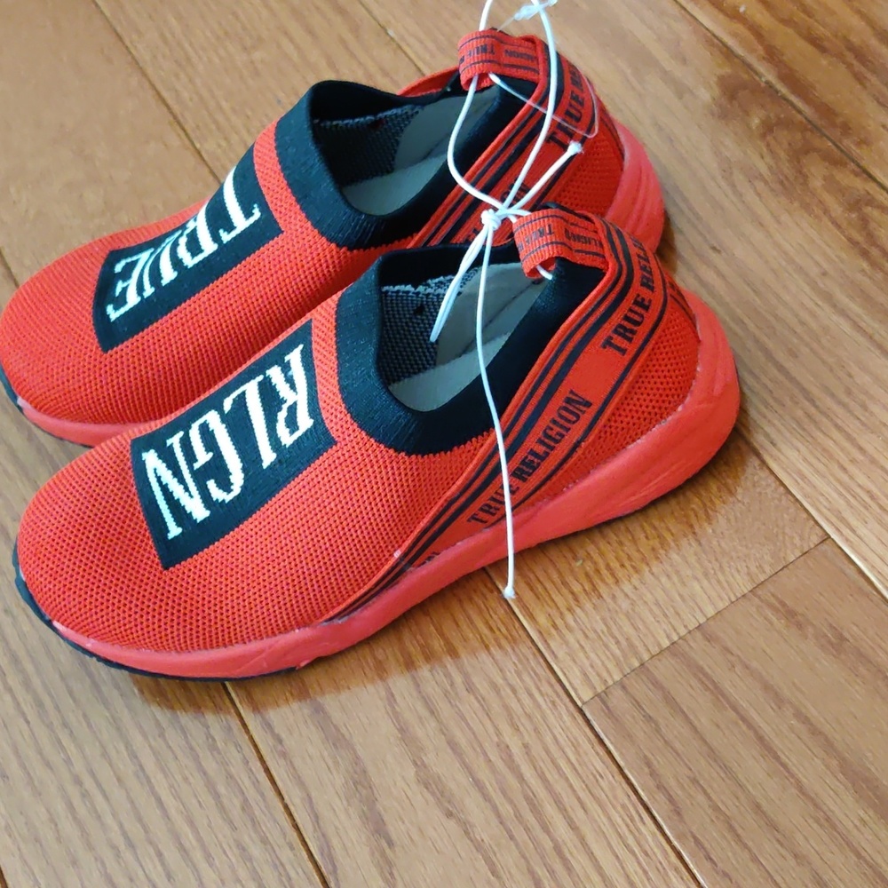 True Religion boys light sneakers - Picture 3 of 6